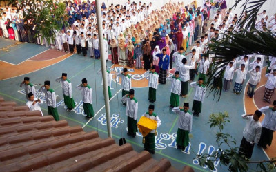 MTsN 31 Jakarta Gelar Upacara Peringatan Hari Santri 2017